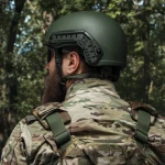 Кевларовий шолом TOR-D (стандарт). Виробник: Україна. Колір Олива. L 10