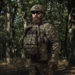 Сумка-напашник стандартная 2-го класса защиты. Материал Cordura 1000. Пиксель (мм-14) 5