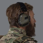 Активні навушники Earmor М31. Олива. Захист IPX-5, ударостійкі 6