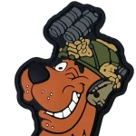 Патч (шеврон) «Scooby-Do» від Sanchi×А.Т.А.К.А. М’який ПВХ пластик 3