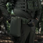 Сумка для скидання магазинів 2.0. Компактна. Кріпиться на MOLLE. Олива 4