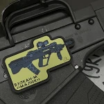 Патч (шеврон) «Вулкан-М (Малыш)» от А.Т.А.К.А. Мягкий ПВХ пластик. Олива 4