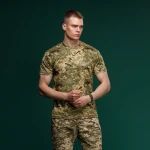 Комплект футболок (3 шт.) AIR Coolmax. Легкі та добре відводять вологу. Піксель (мм-14) 2