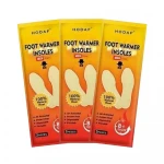 Комплект хімічних грілок Hodaf Foot Warmer Men для ніг, 25.2х8.6 см (до 8 годин). 3 упаковки
