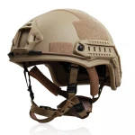 Комплект: кевларовий шолом Fast IIIA+активні навушники M31H+кавер. Койот 10