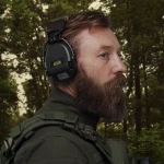 Активні навушники Sordin Supreme Pro-X Green. Наголів'я Мультикам 3