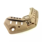 Комплект рейок на шолом Fast\TOR-D, планки Picatinny та кріплення Wing-Loc, Койот 3