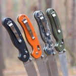 Ніж складаний Ganzo G727M камуфляж. Нержавіюча сталь 440С 7