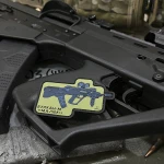 Патч (шеврон) «Вулкан-М (Малыш)» от А.Т.А.К.А. Мягкий ПВХ пластик. Олива 6