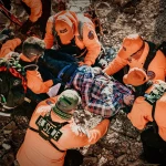 Фіксатор тазу Pelvic Sling SAM® Medical (США) з пряжкою Autostop. Олива 2