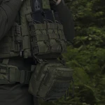 Сумка-напашник PRO 1-го класу захисту. Розмір L (16х22 см). Матеріал Cordura 1000. Олива 4