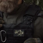 Бойовий бронежилет IBV-2 (Stanag 2920). Вага 3.7 кг. Збільшена площа захисту. Чорний. S/M 9