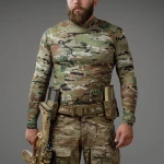Рашгард тактичний Raptor Rashguard Multicam. Slim fit, polyester 8