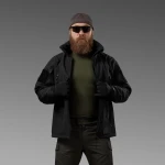 Куртка тактична Softshell Hawk Jacket. Захист від вітру та вологи.  Чорний 10