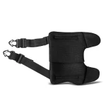 Тактичні наколінники Tactical Defence з fast drop скидачем. Колір чорний 5