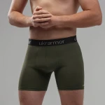 Комплект чоловічих трусів Soldier's Boxer (3 шт). Матеріал Charged Cotton. Олива - Чорний 2