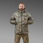 Куртка тактична Softshell All Weather 3 in 1 (до -20°C). Мультикам 7