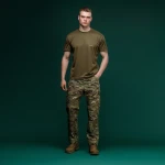 Комплект футболок (3 шт.) AIR Coolmax. Легкі та добре відводять вологу. Олива 5