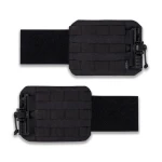 Бокові камербанди М з балістичними пакетами 20х15 см 2-го класу захисту. Чорний