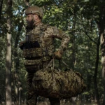 Тактична сумка баул на 100 л. Cordura 500D. Водостійка. Піксель (мм-14) 5