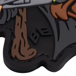 Патч (шеврон) «My toys» від Brand Element. М’який ПВХ пластик 4