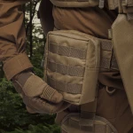 Підсумок утилітарний L. Кріплення Molle. Cordura 1000. Койот. 3