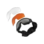 Окуляри балістичні Swiss Eye F-Tac Black. Лінзи з полікарбонату, надміцні 5