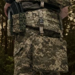 Килимок для сидіння тактичний 1-го класу захисту. Cordura 500D. Піксель (мм-14) 5