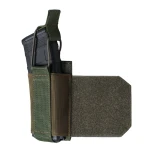 Боковий правосторонній еластичний підсумок для магазинів АК/AR та турнікетів відкритого типу з кріпленням на липучці. Олива 8