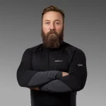 Термокофта Fahrenheit Polartec® Power Grid® Multizone. Black/graphite 3