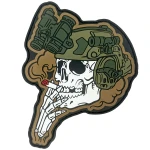 Патч (шеврон) «Life» от А.Т.А.К.А. Мягкий ПВХ пластик. Койот