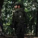 Балістичний захист шиї Gen 1 (та верхньої частини спини) 2-го класу. Олива 10