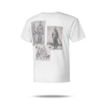 Футболка чоловіча Basic Military. Gasmask Grins. Cottone/Elastane, білий 4