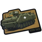 Патч (шеврон) «YPR 765» від Patch hunter. М’який ПВХ пластик. Койот 3