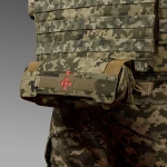 Аптечка тактична горизонтальна Slim MP, вологостійка. Піксель (мм-14) 3