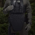 Протиуламковий фартух 2-го класу захисту (з балістичним пакетом). Розмір XL. Чорний 9