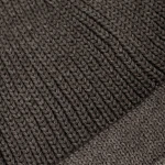 Шапка в’язана Docker Hat. Cotton and wool. Dark coffee 6