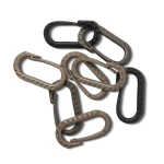 Карабін пластиковий універсальний, 60 х 40 мм. Колір Олива 4