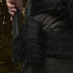 Подвійний підсумок під магазини АК/АR (тканевий). Чорний 4