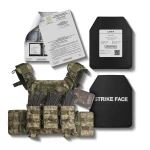 Бронежилет 3-го класу (PRO). Вага 3.8 кг. Поліетиленові плити 1.6 кг. Піксель (мм-14) 17