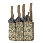 Потрійний підсумок під магазини АК/АR. Cordura 1000. Molle. Піксель (мм-14) 5