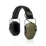 Активні навушники Walker's Razor Patriot OD Green з наголів'ям. Виробник США 8