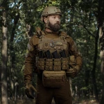 Підсумок одинарний пластиковий для магазину АК/AR. Койот 2