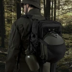 Тактичний рюкзак DP20 на 20 л. Cordura 1000D. Кріплення Molle. Мультикам чорний 2