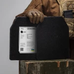 Сталева бронеплита 5 класу. Вага 4.4 кг. Розмір M (25х30 см.) 2