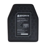 Керамічна бронеплита 4 класу Bronyx. Вага 2.2 кг. Розмір М (25х30 см) 3