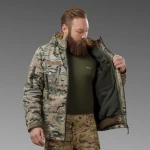 Куртка тактична Softshell All Weather 3 in 1 (до -20°C). Мультикам 11