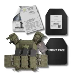 Бронежилет 3-го класу (PRO). Вага 3.8 кг. Поліетиленові плити 1.6 кг. Олива 15