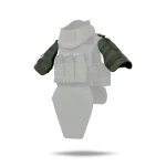 Плечовий захист з балістичними пакетами 1-го класу. STANAG 2920. Олива 5