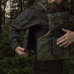 Бойовий бронежилет IBV-2 (Stanag 2920). Вага 4.3 кг. Збільшена площа захисту. Олива. L/XL 6